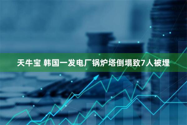 天牛宝 韩国一发电厂锅炉塔倒塌致7人被埋