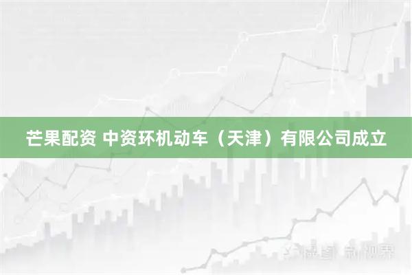芒果配资 中资环机动车（天津）有限公司成立